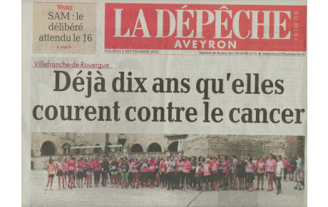 A la une de la Depeche